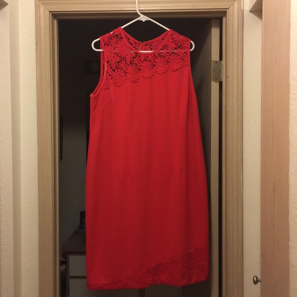 Beautiful red dress